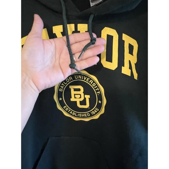 Baylor University Bears Crewneck Sweatshirt Sz Small Green - Picture 4 of 7